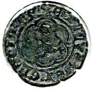 Blanca - Enrique III no mark, Spain, 1400-1406 reverse image