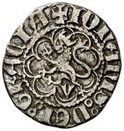 ⅙ Real - Juan I Burgos, Spain, 1379-1385 reverse image