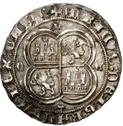 Real - Enrique III Toledo, Spain, 1400-1406 reverse image