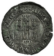 Dinero - Enrique IV Segovia, Spain, 1461-1462 reverse image