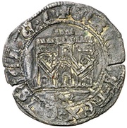 Dinero - Enrique IV Toledo, Spain, 1461-1462 reverse image
