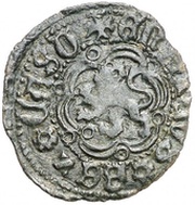 ½ Blanca - Enrique IV Seville, Spain, 1462-1471 reverse image