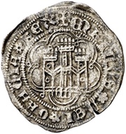 ½ Cuartillo - Enrique IV Segovia, Spain, 1454-1471 reverse image