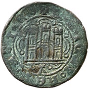 Cuartillo - Enrique IV Romanesque A, Spain, 1454-1471 reverse image