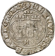 Cuartillo - Enrique IV Burgos, Spain, 1454-1471 reverse image
