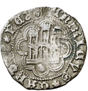 Cuartillo - Enrique IV Coruna, Spain, 1454-1471 reverse image