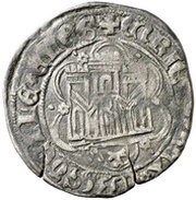 Cuartillo - Enrique IV Toledo, Spain, 1454-1471 reverse image