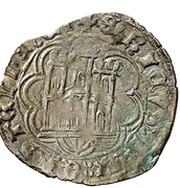 Cuartillo - Enrique IV Villalon, Spain, 1454-1471 reverse image
