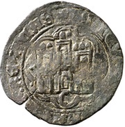 Cuartillo - Enrique IV Romanesque C, Spain, 1454-1471 reverse image