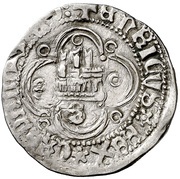 ½ Real - Enrique IV Seville, Spain, 1455-1471 reverse image