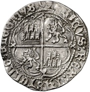 Real - Enrique IV Cuenca, Spain, 1455-1471 reverse image