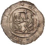 Denar - Sobeslaus I, Bohemia, 1125-1140 reverse image