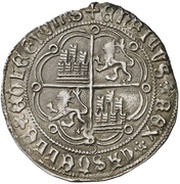 Real - Enrique IV Seville, Spain, 1455-1471 reverse image