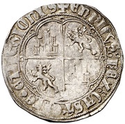 Real - Enrique IV Cuenca, Spain, 1455-1471 reverse image