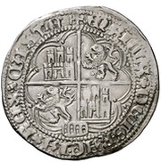 Real - Enrique IV Segovia, Spain, 1455-1471 reverse image