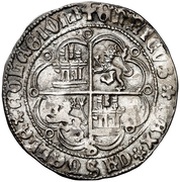 Real - Enrique IV Seville, Spain, 1455-1471 reverse image