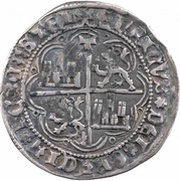 Real - Enrique IV Toledo, Spain, 1455-1471 reverse image
