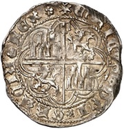 Real - Enrique IV Toledo, Spain, 1455-1471 reverse image