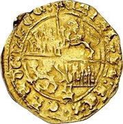 ½ Enrique - Enrique IV Guadalajara, Spain, 1455-1465 reverse image