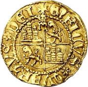 ½ Enrique - Enrique IV Madrid, Spain, 1455-1465 reverse image