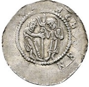 Denar - Vladislaus II, Bohemia, 1140-1158 reverse image