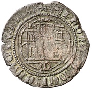 Cuartillo - Alfonso de Avila pretender,Medina del Campo, Spain, 1465-1468 reverse image