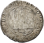 Cuartillo - Alfonso de Avila pretender,Segovia, Spain, 1465-1468 reverse image