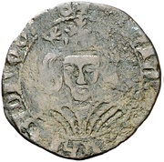 Cuartillo - Alfonso de Avila pretender,Toledo obverse image