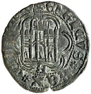 Cuartillo - Enrique IV Avila, Spain, 1466-1471 reverse image