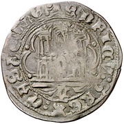 Cuartillo - Enrique IV Palencia, Spain, 1466-1471 reverse image