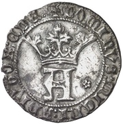 Real - Alfonso de Avila pretender,Toledo obverse image
