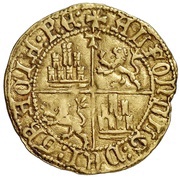 ½ Enrique - Alfonso de Ávila Toledo, Spain, 1465-1468 reverse image