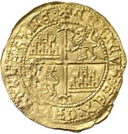 ½ Enrique - Enrique IV Madrid, Spain, 1467-1471 reverse image