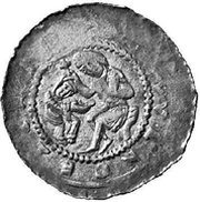 Denar - Vladislaus II, Bohemia, 1140-1158 reverse image
