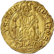 Enrique - Enrique IV Jaen; fruits below IAEN obverse image