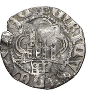 ¼ Real - Enrique IV Segovia, Spain, 1471-1474 reverse image