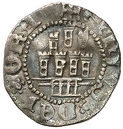 ¼ Real - Enrique IV Segovia, Spain, 1471-1474 reverse image