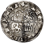 ½ Real - Enrique IV Burgos, Spain, 1471-1474 reverse image