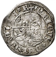 ½ Real - Enrique IV Segovia, Spain, 1471-1474 reverse image