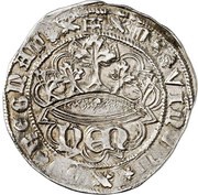Real - Enrique IV Segovia, Spain, 1471-1474 obverse image