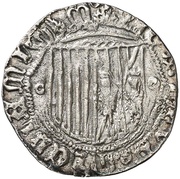 1 Real - Ferdinandus V and Elisabet I Coruna, Spain, 1474-1497 reverse image