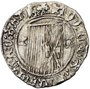 1 Real - Ferdinandus V and Elisabet I Cuenca, Spain, 1474-1497 reverse image