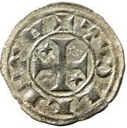 Dinero - Alfonso VIII stars 1-4, Spain, 1158-1214 reverse image