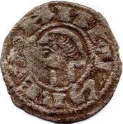 Dinero - Alfonso VIII stars 2-3 obverse image