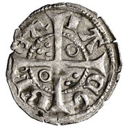 Obol - James II Barcelona mint, Spain, 1291-1327 reverse image