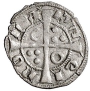 Obolo - Jaime II Barcelona, Spain, 1291-1327 reverse image