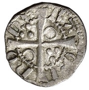 Obolo - Pedro IV Barcelona, Spain, 1336-1387 reverse image