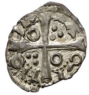Obolo - Pedro IV Barcelona, Spain, 1336-1387 reverse image