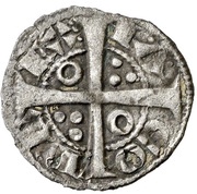 Dinero - Jaime I Barcelona, long neck, Spain, 1213-1276 reverse image