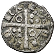 Dinero - Alfonso III, Spain, 1327-1336 reverse image